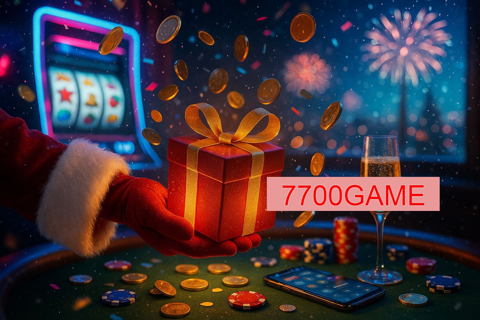 Promoções de Ano Novo no 7700GAME